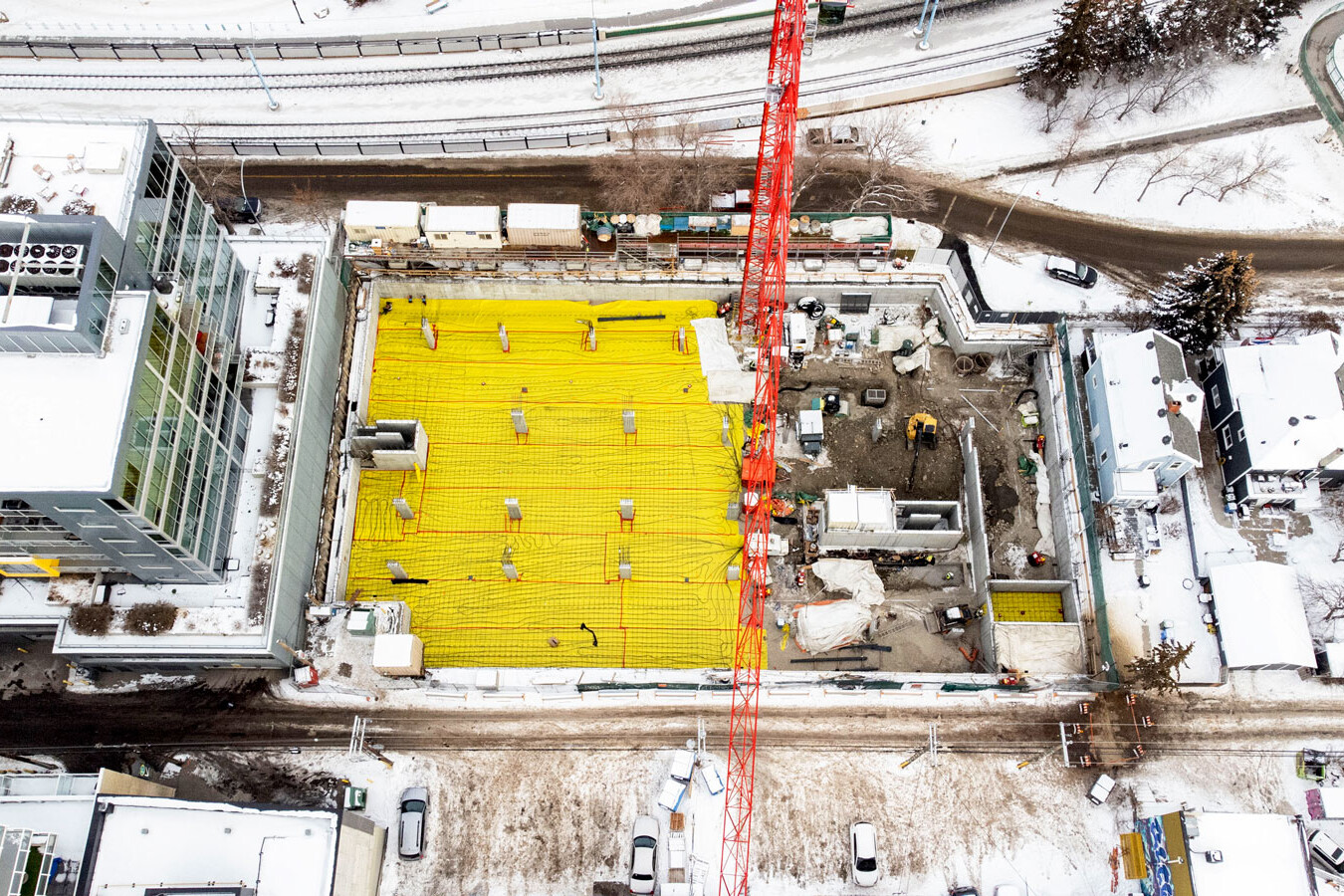 Construction is well underway at Hive